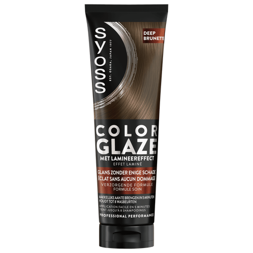 Syoss Color Glaze Deep Brunette 130Ml
