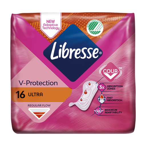 Libresse Ultra Thin Maandverband Normal 16 stuks