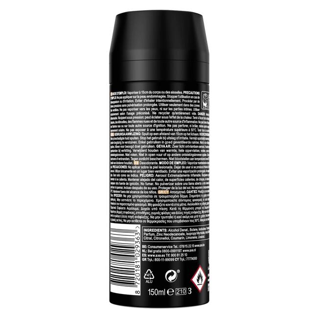 Axe Dark Temptation Deodorant Bodyspray 150 ML