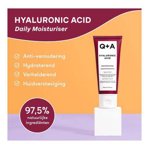 Q+A Hyaluronic Acid Daily Moisturiser 75 ml
