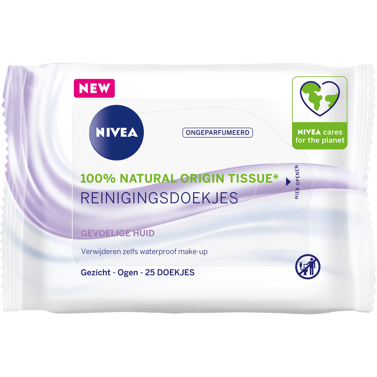 NIVEA Sensitive Reinigingsdoekjes 25 - 25 stuks