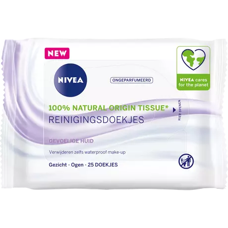 NIVEA Sensitive Reinigingsdoekjes 25 stuks
