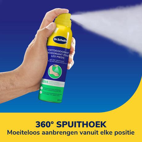 Dr.Scholl's Voetdeodorant Fresh Step Voetenenspray 150 ML