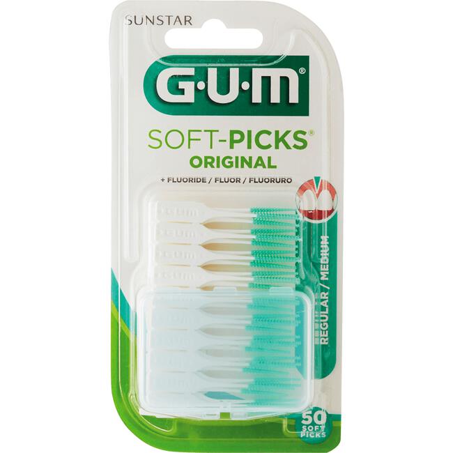 band Zuidelijk mentaal GUM Soft-Picks Original Medium 50 EA | Etos