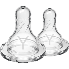 Dr. Brown’s Flesspeen 9+ Maanden Y-Cut Smalle Halsfles 2 stuks
