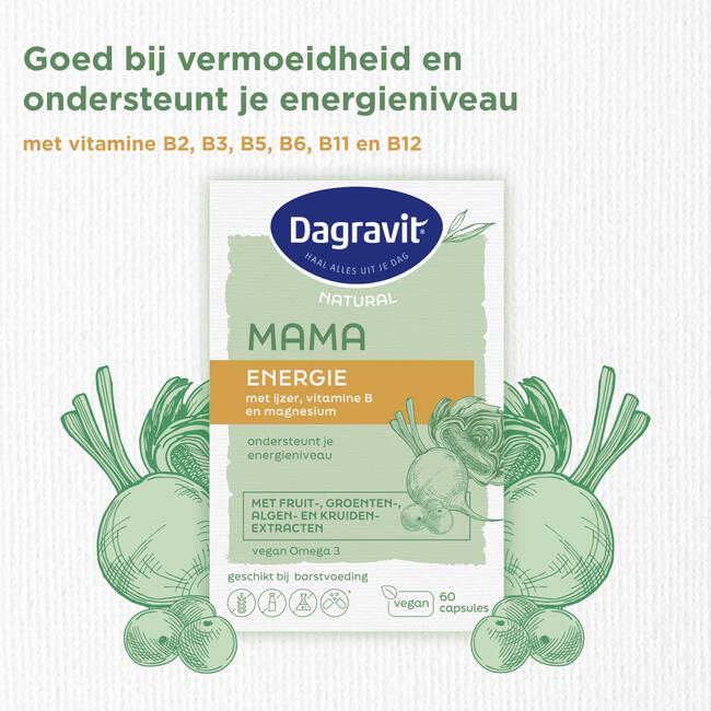 Dagravit Natural Mama Energie 60 Stuks
