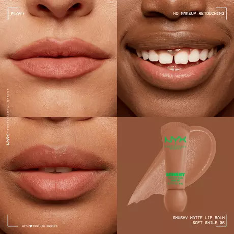 NYX Professional Smushy Matte Lip Balm Soft Smile