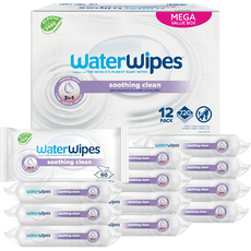 WaterWipes Soothing Baby Wipes - 12x60