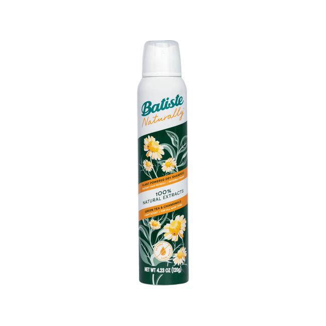 Batiste Dry shampoo Naturally Green tea & Chamomile 200 ML