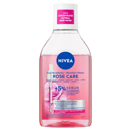 NIVEA Rose Care Serum Infused Micellair Water 400 ML