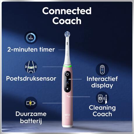 Oral-B iO 6s Roze Elektrische Tandenborstel