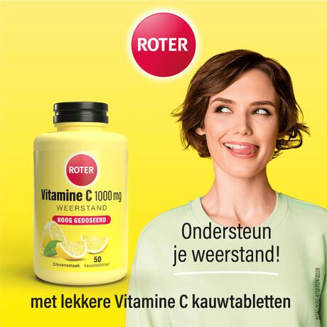 Roter Vitamine C 1000 mg citroen 50 tabletten