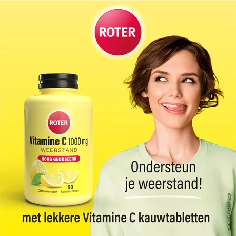 Roter Vitamine C 1000 MG Citroen Tabletten 50 stuks