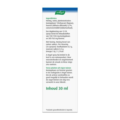 A.Vogel kriebel in de keel