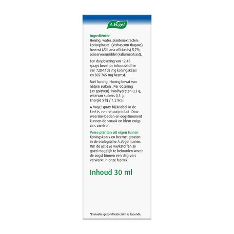 A.Vogel kriebel in de keel