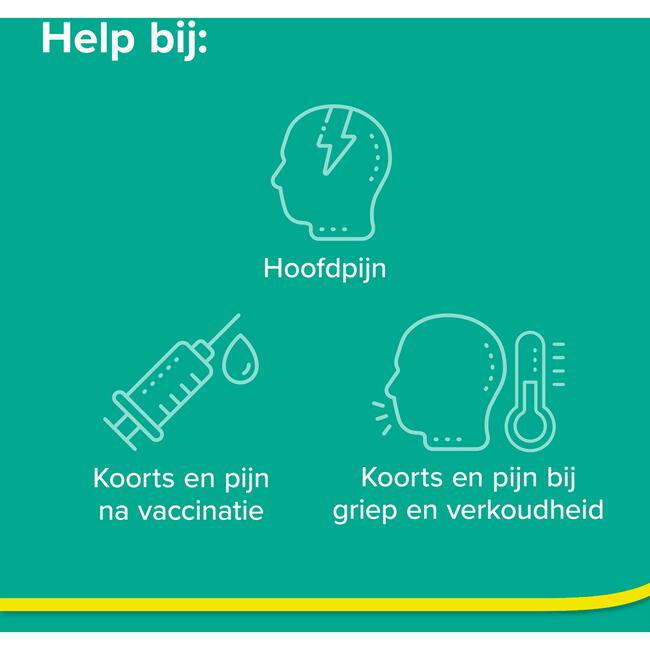 Aspirine C Bruis 400 mg bij griep en verkoudheid 10 tabletten