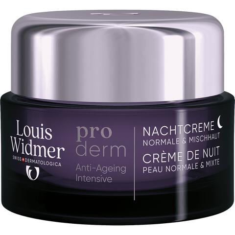 Louis Widmer Proderm Nachtcrème Licht Geparfumeerd 50 ML