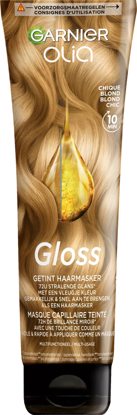 Garnier Olia Gloss Gekleurd Haarmasker 8 Chique Blond
