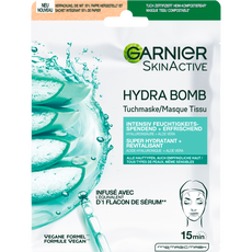 Garnier SkinActive Hydrabomb Hydraterend + Verfrissend Tissuemasker