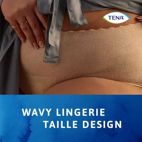 TENA Silhouette Plus High Waist Wegwerpbroekjes Crème L 8 stuks