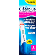 Clearblue Zwangerschapstest Digitaal Ultravroeg 1 Stuk