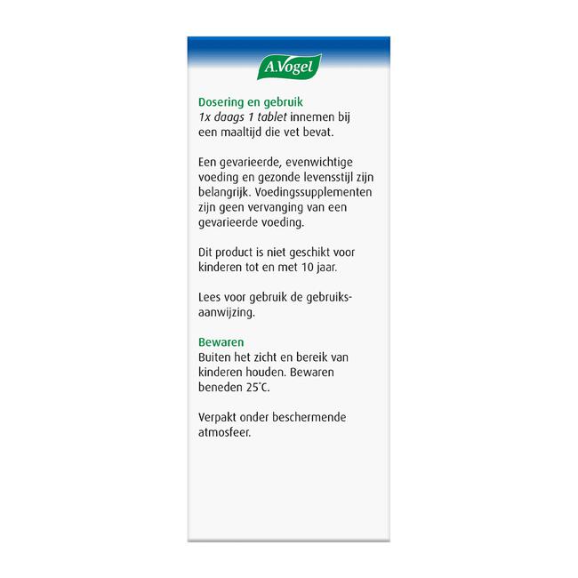 A.Vogel Vitamine D3 25 Mcg voor het Behoud van Sterke Botten Tabletten 100 stuks