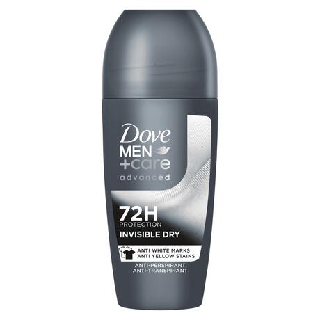 Dove Men+Care Advanced Invisible Dry Anti-Transpirant Deodorant Roller 50 ML