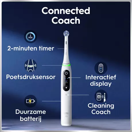 Oral-B iO 6S Wit Elektrische Tandenborstel 