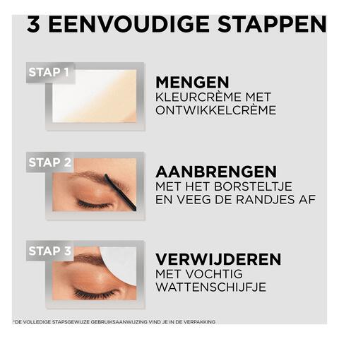 L'Oréal Paris Brow Color wenkbrauwverf 7.0 Dark Blonde 30 ML