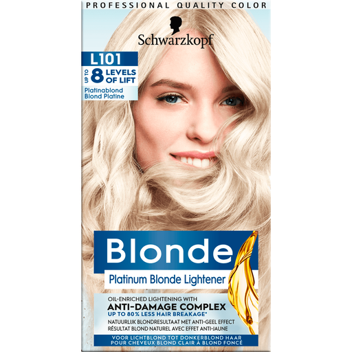 Schwarzkopf Blonde OmegaPlex Haarverf L101 Zilverblond