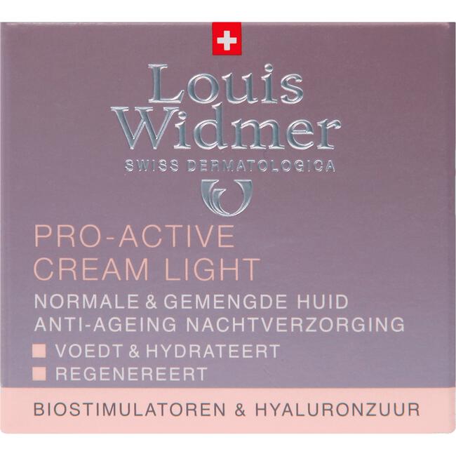 Louis Widmer Pro-Active Cream Light Licht Geparfumeerd