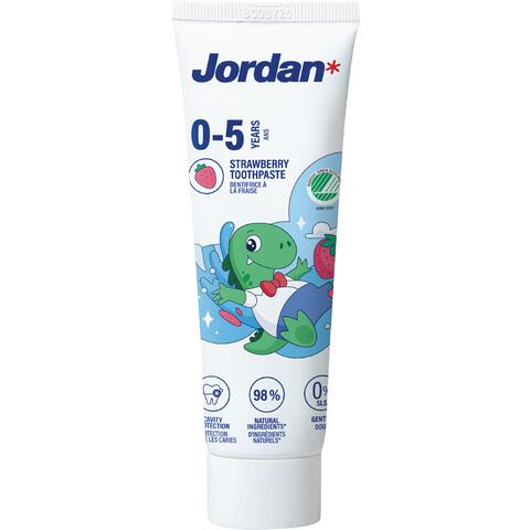 Jordan Kids 0-5 Jaar Tandpasta 75 ML