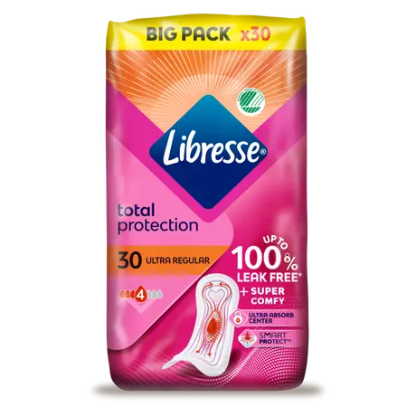 Libresse Ultra Regular Maandverband Big Pack 30 stuks