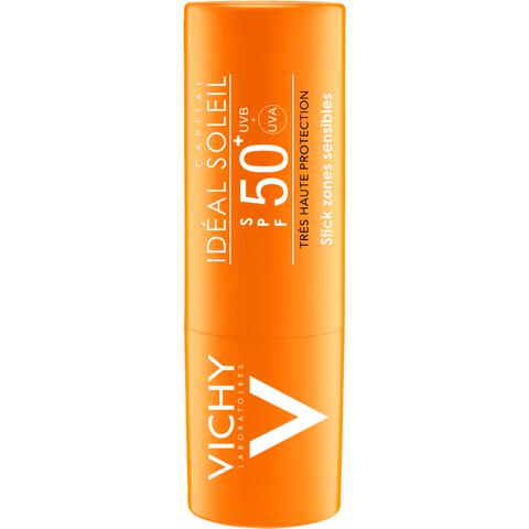 Vichy Capital Soleil Stick Gevoelige Zones SPF50+ 9 ML