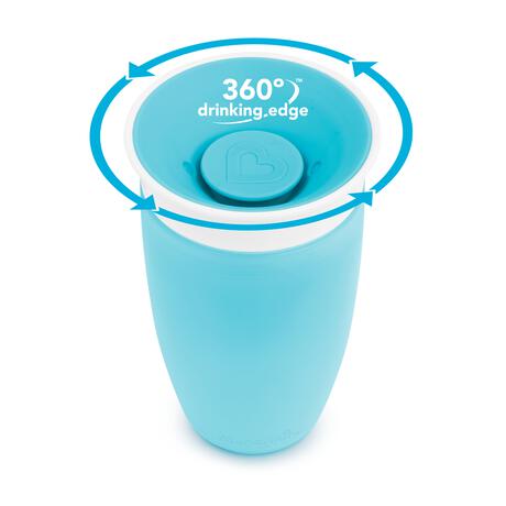 Munchkin Miracle 360° Sippy Anti-Lek Drinkbeker Blauw
