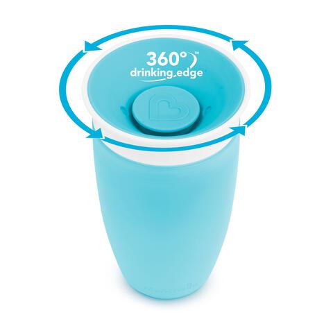 Munchkin Miracle 360° Sippy Anti-Lek Drinkbeker Blauw