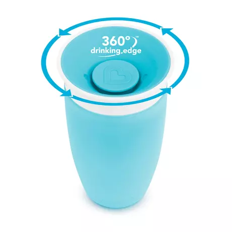 Munchkin Miracle 360° Sippy Anti-Lek Drinkbeker Blauw