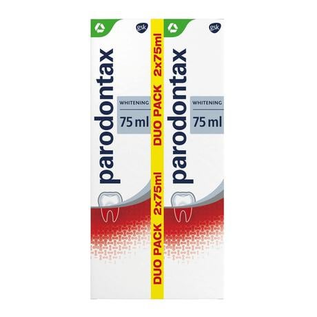 Parodontax Whitening Duopack Tandpasta - 2x75 ML