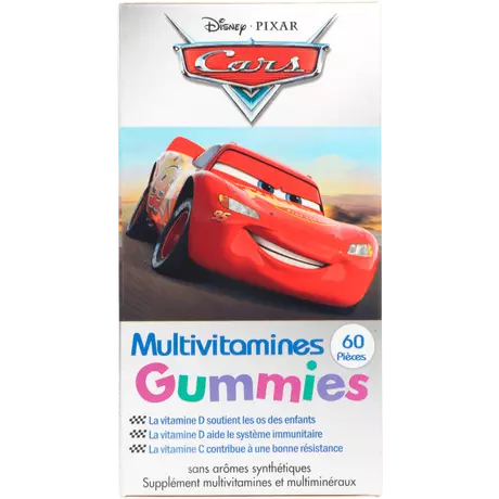 Disney Cars Multivitaminen Gummies 60 stuks