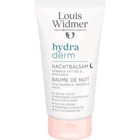 Louis Widmer Hydraderm Nachtbalsem Licht Geparfumeerd 50 ML