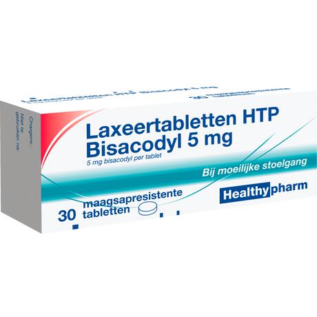 Healthypharm Laxeertabletten bisacodyl 5mg 30 stuks