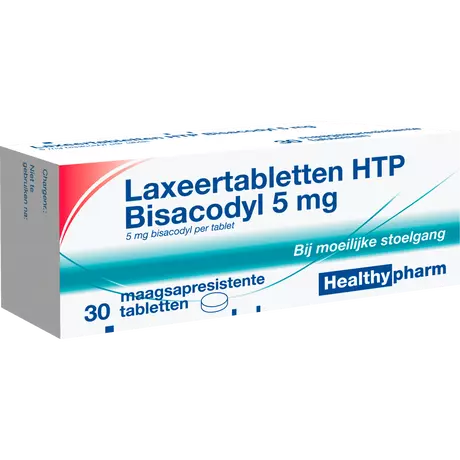 Healthypharm Laxeertabletten bisacodyl 5 MG 30 stuks