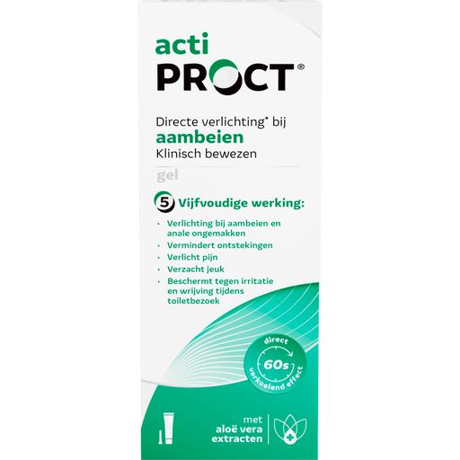 Actiproct Gel Bij Aambeien En Jeuk Tube 30 gram
