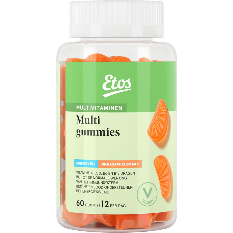 Etos Multi Vitamine Gummies 60 stuks