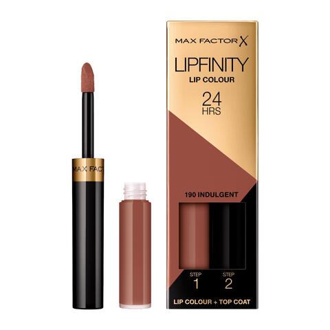 Max Factor Lipfinity Lip Colour Lipstick 190 Indulgent
