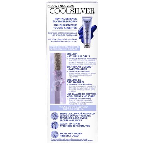 L'Oréal Paris Cool Silver Revitaliserende Zilververzorging Parelmoer Wit
