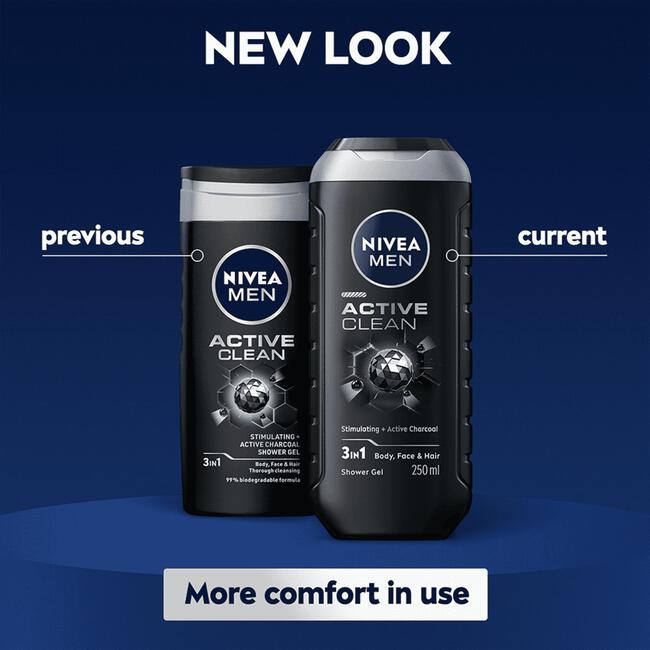 NIVEA MEN Active Clean Douchegel 250 ML