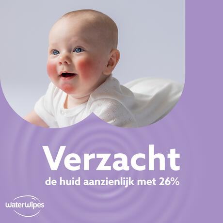 WaterWipes Soothing Clean Billendoekjes 12x60 stuks