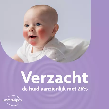 WaterWipes Soothing Clean Billendoekjes 12x60 stuks