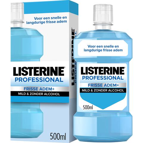 Listerine® Professional Frisse Adem+ Mondwater 500 ML